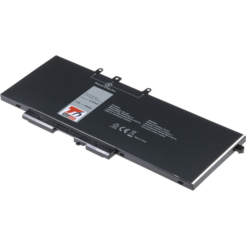 Batéria T6 Power Dell Latitude 5280, 5290, 5480, 5490, 5580, 5590, 8950mAh, 68Wh, 4cell, Li-pol