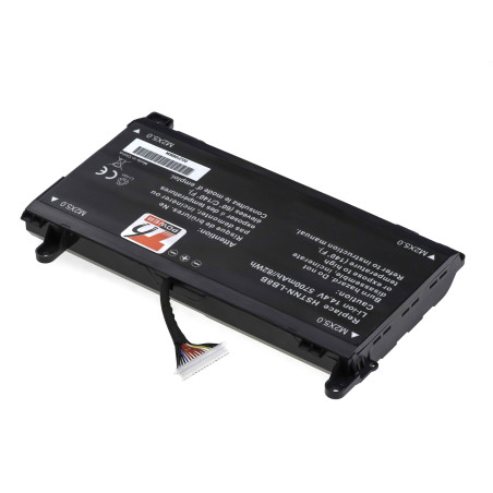 Batéria T6 Power pre HP Omen 17-an000, 17-an100, 16pin, Geforce 1060/1070, 5700mAh, 82Wh, 8cell