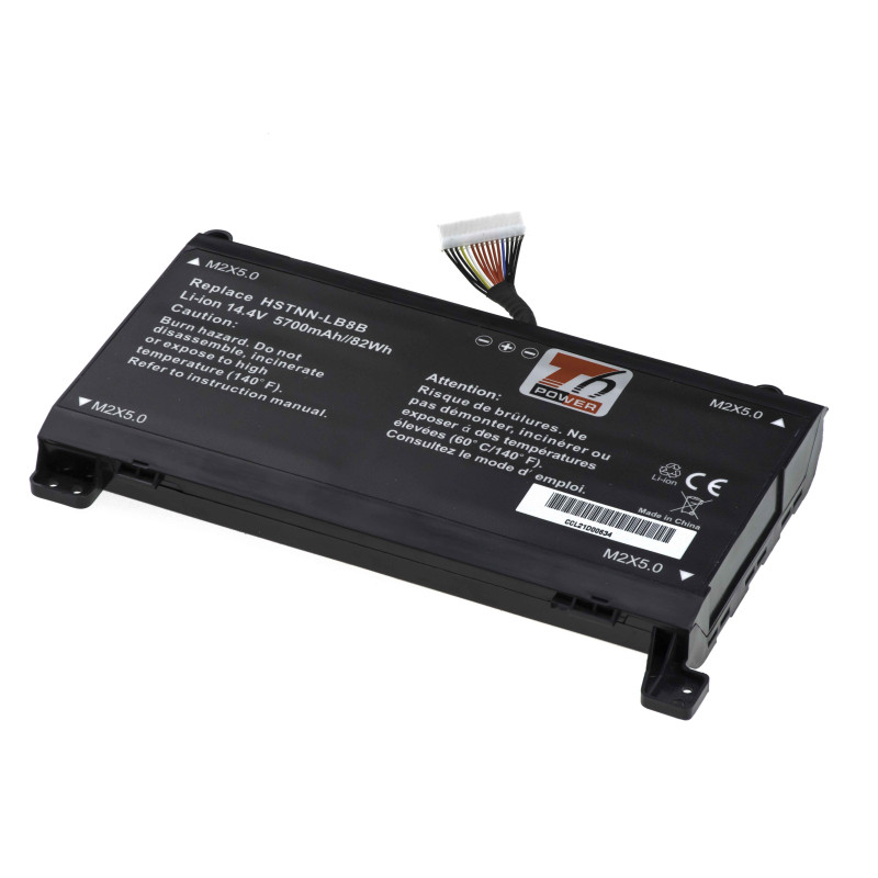 Batéria T6 Power pre HP Omen 17-an000, 17-an100, 16pin, Geforce 1060/1070, 5700mAh, 82Wh, 8cell