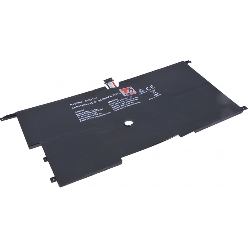 Batéria T6 Power Lenovo ThinkPad X1 Carbon 2nd Gen, 3rd Gen, 3350mAh, 51Wh, 8cell, Li-Pol