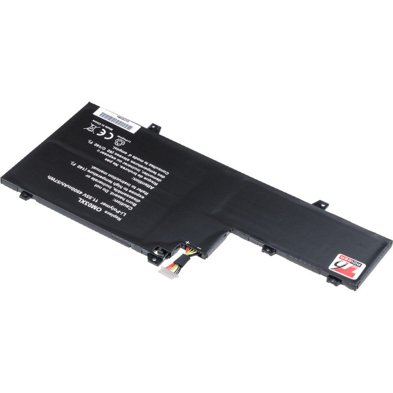 Batéria T6 Power pre HP EliteBook x360 1030 G2, 4900mAh, 57Wh, 3cell, Li-pol, type 1