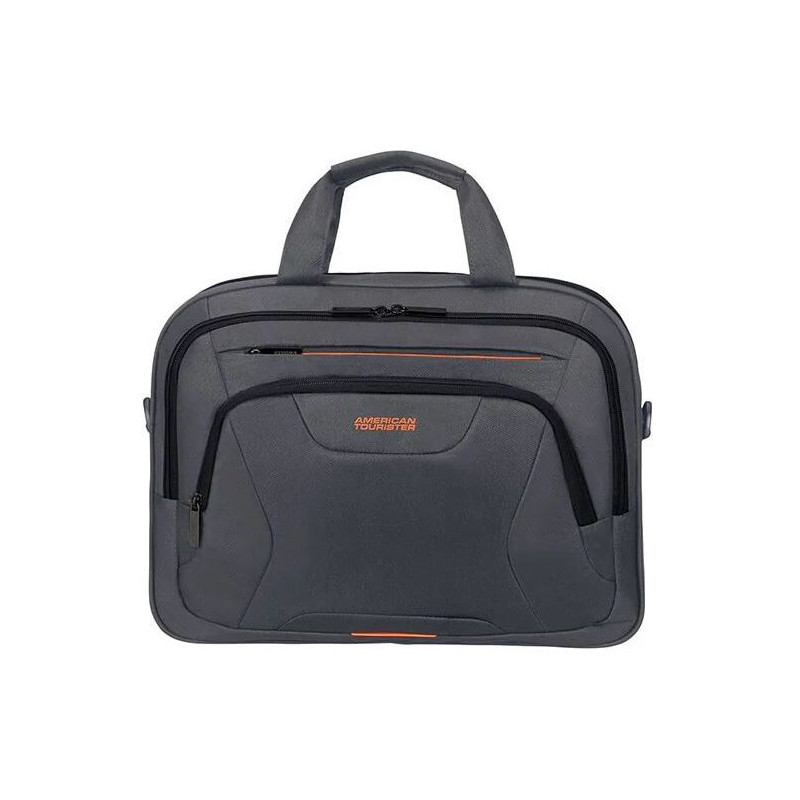 American Tourister AT WORK LAPTOP BAG 15.6" Black/Orange
