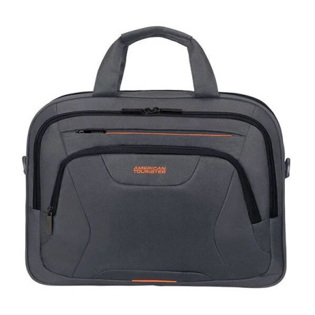 American Tourister AT WORK LAPTOP BAG 15.6" Black/Orange