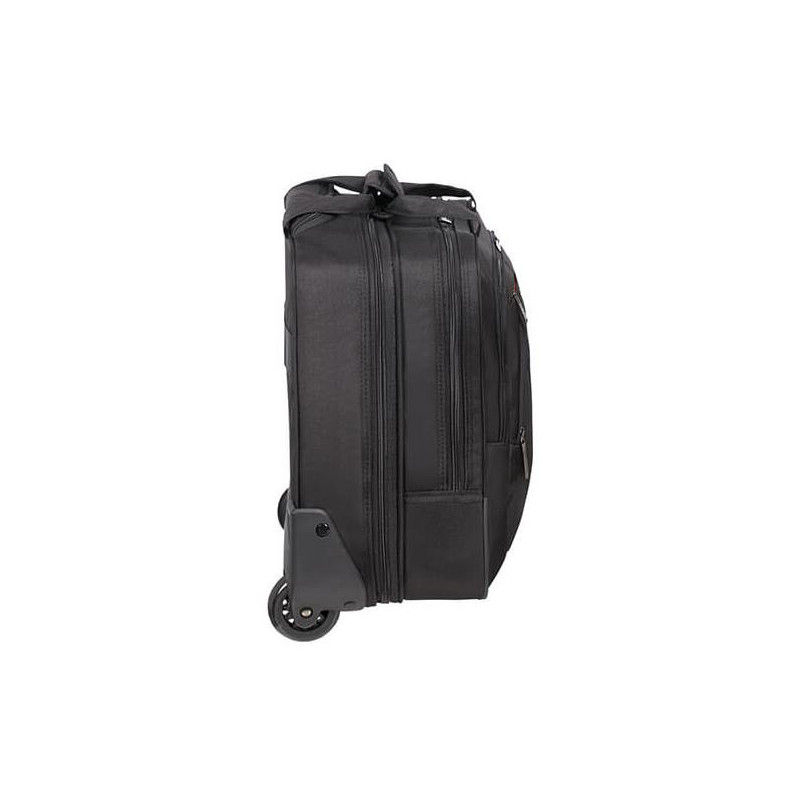 American Tourister AT WORK ROLLING TOTE 15.6" Black/Orange