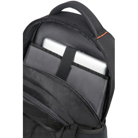 American Tourister AT WORK LAPTOP BACKPACK 17.3" Black/Orange