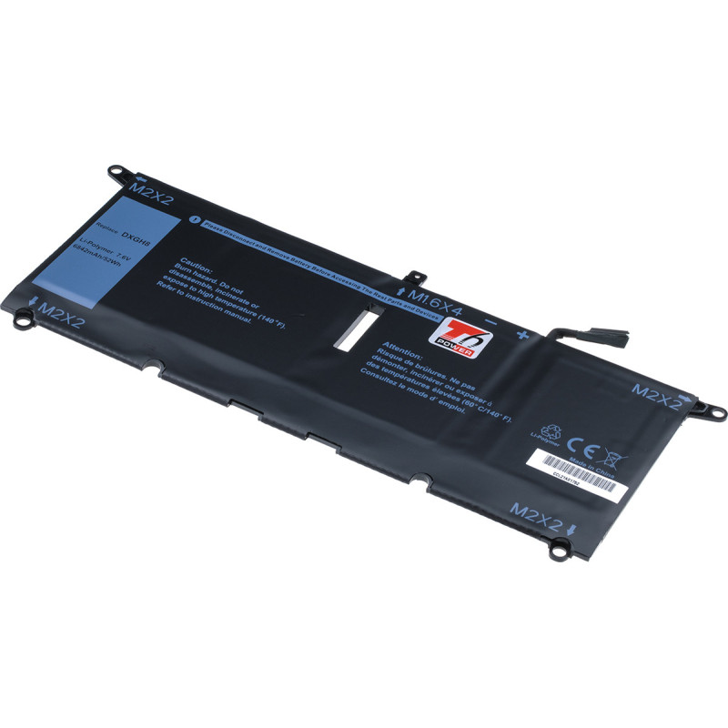 Batéria T6 Power pre Dell XPS 9370, 9380, Vostro 5390, Inspiron 5390, 6840mAh, 52Wh, 4cell, Li-pol