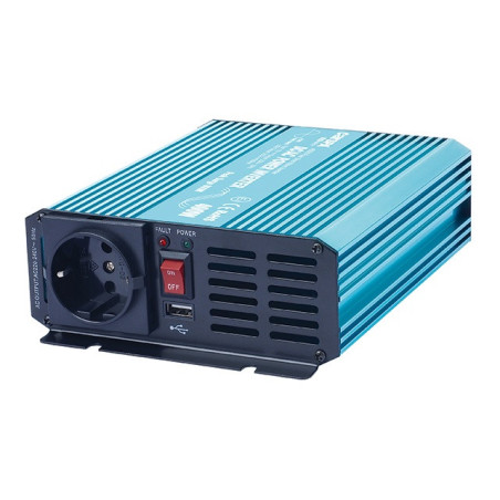 Menič napätia Carspa P400U-242 24V/230V+USB 400W, čistá sínus