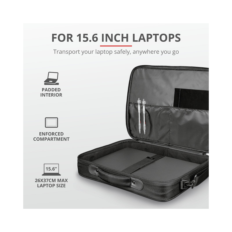 TRUST ATLANTA LAPTOP BAG 15.6" ECO