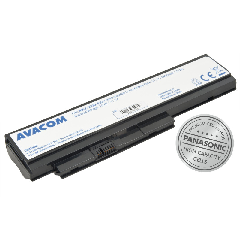 Batéria AVACOM pre Lenovo ThinkPad X230 Li-Ion 11,1 V 6400mAh 71Wh