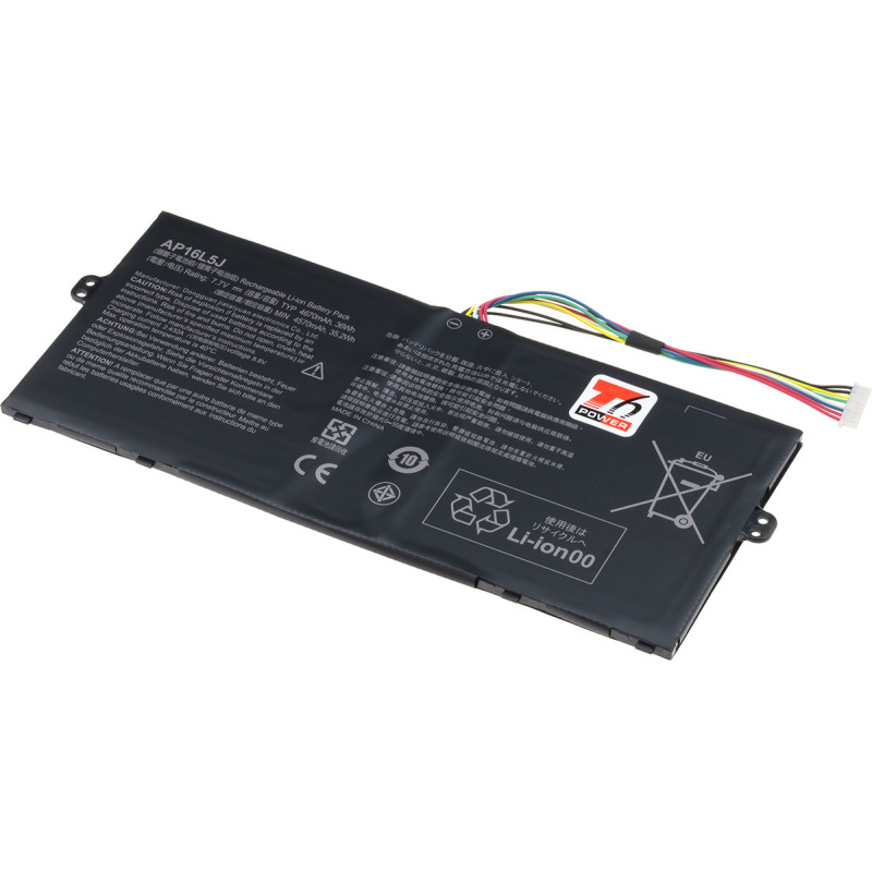 Batéria T6 Power Acer Switch SW312-31, Swift SF514-52T, Spin SP111-32N, 4670mAh, 36Wh, 2cell, Li-pol