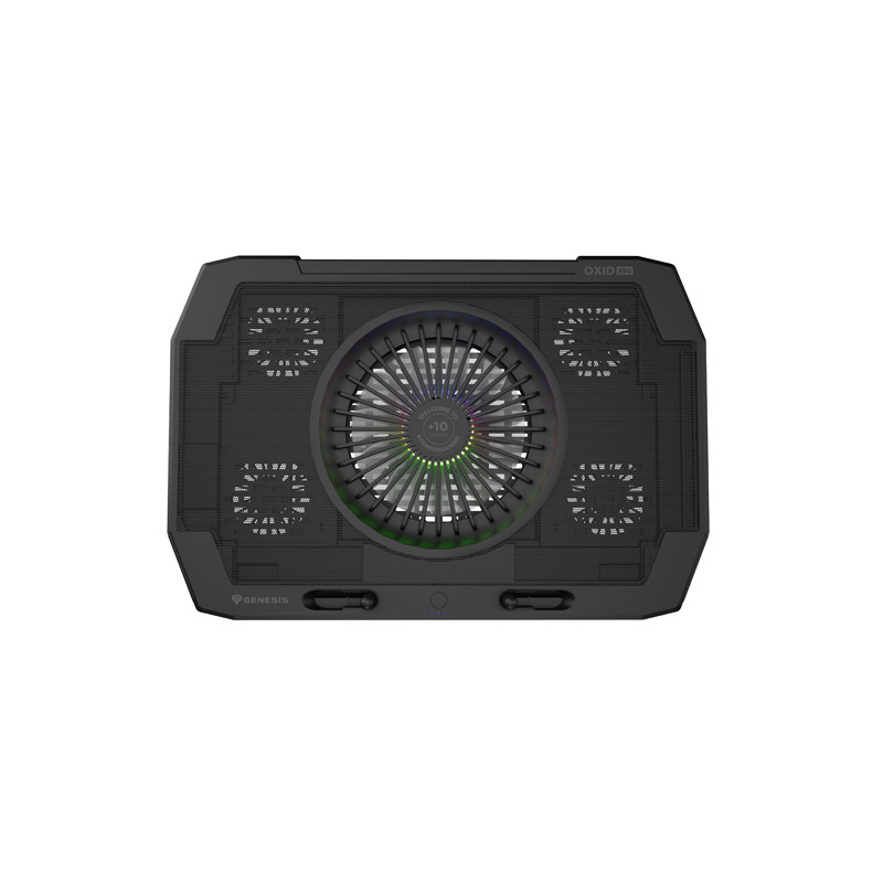 Genesis chladiaca podložka pre NB Oxid 850, RGB 15.6"-17.3", 5xVentilátor