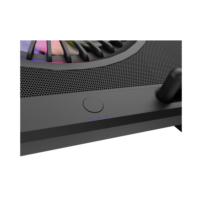 Genesis chladiaca podložka pre NB Oxid 850, RGB 15.6"-17.3", 5xVentilátor