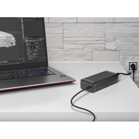 AVACOM QuickTIP 150W - univerzálny adaptér pre notebooky + 8 konektorov