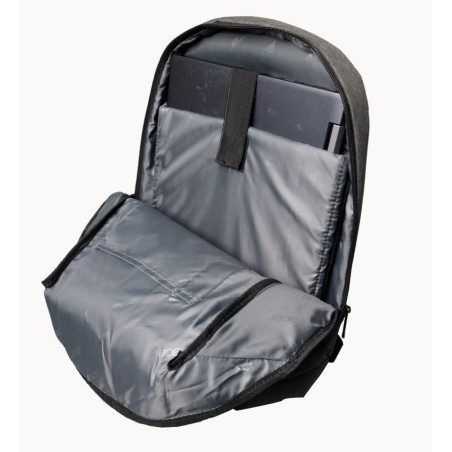 Acer urban backpack, grey & green, 15.6"