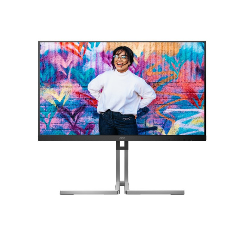 AOC/Q27U3CV/27"/IPS/QHD/75Hz/4ms/Blck-Slvr/3R