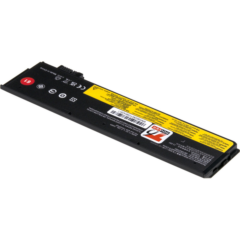 Batéria T6 Power Lenovo ThinkPad T470, T480, T570, T580, 2100mAh, 24Wh, 3cell