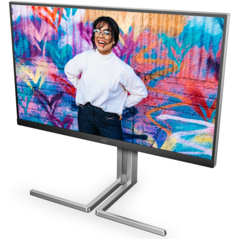 AOC/Q27U3CV/27"/IPS/QHD/75Hz/4ms/Blck-Slvr/3R