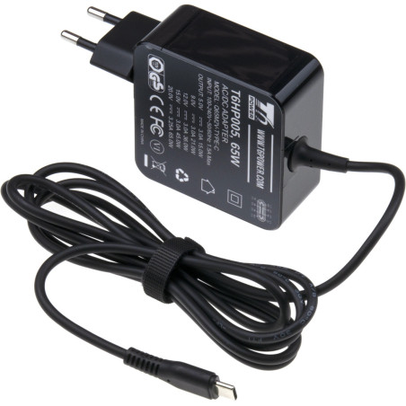 T6 Power univerzálny adaptér k notebooku, 65W, USB-C