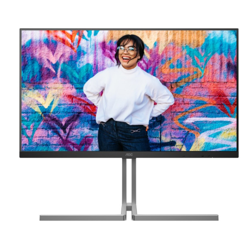 AOC/U32U3CV/32"/IPS/4K UHD/60Hz/4ms/Blck-Slvr/3R