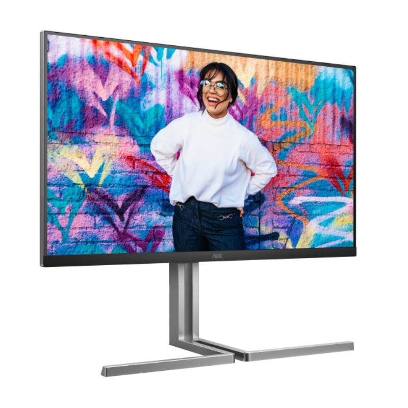 AOC/U32U3CV/32"/IPS/4K UHD/60Hz/4ms/Blck-Slvr/3R