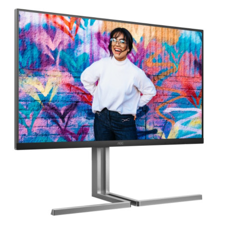 AOC/U32U3CV/32"/IPS/4K UHD/60Hz/4ms/Blck-Slvr/3R
