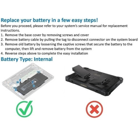 Dell Batéria 4-cell 45W/HR LI-ON pre Vostro 5390, Latitude 3301, Inspiron 7390 2v1, 7490, 5390
