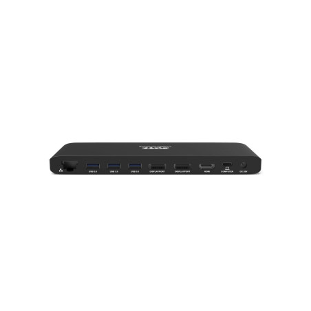 PORT CONNECT Dokovacia stanica pre kancelárie, USB-C, 2x4K, čierna