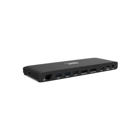 PORT CONNECT Dokovacia stanica pre kancelárie, USB-C, 2x4K, čierna