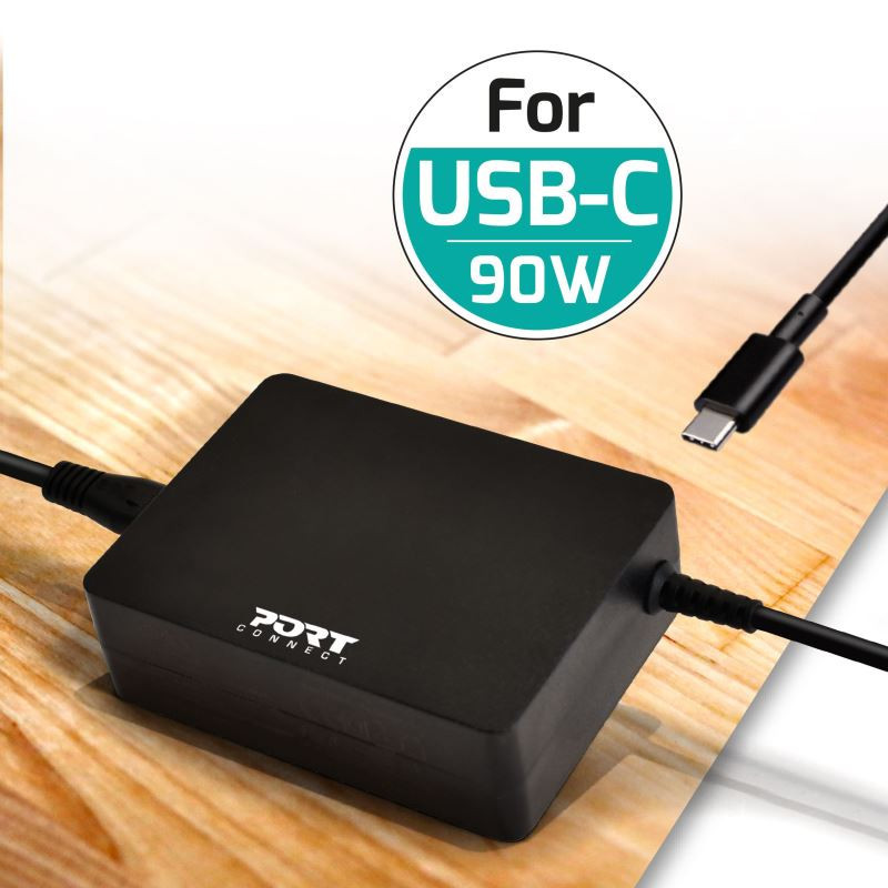 PORT CONNECT napájací adaptér k ntb, 90W, USB-C