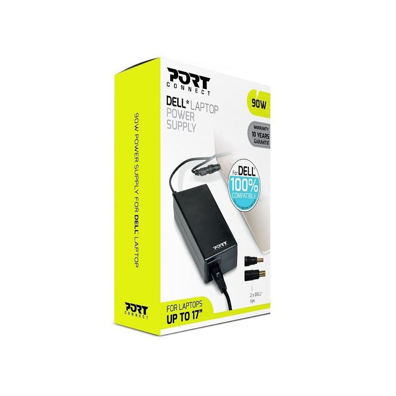 PORT CONNECT DELL 100% napájací adaptér k notebooku, 19V, 4,74 A, 90W, 2x DELL konektor