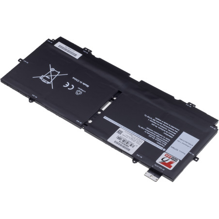 Batéria T6 Power Dell XPS 13 7390 2in1, 6700mAh, 51Wh, 4cell, Li-pol