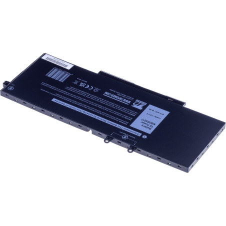 Batéria T6 Power Dell Latitude 5401, 5410, 5501, 5510, Precision 3550, 4470mAh, 68Wh, 4cell, Li-pol