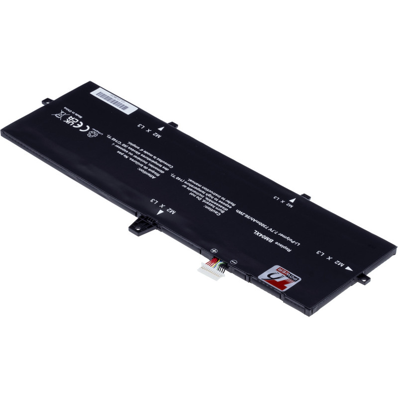 Batéria T6 Power HP EliteBook x360 1030 G3, EliteBook x360 1040 G3, 7300mAh, 56Wh, 4cell, Li-pol