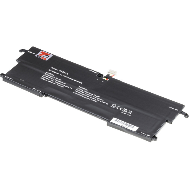 Batéria T6 Power HP EliteBook x360 1020 G2, 6470mAh, 49,8Wh, 4cell, Li-pol