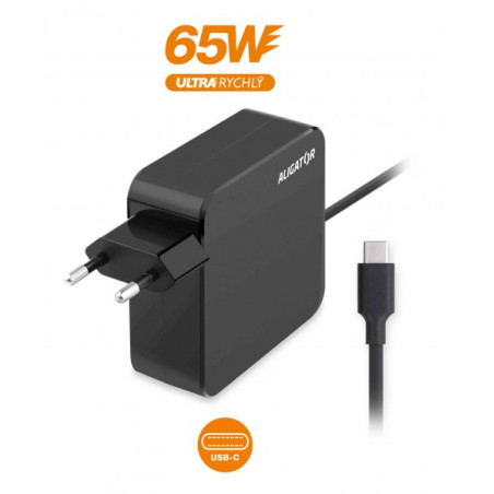 Aligator Power Delivery 65W USB-C adaptér