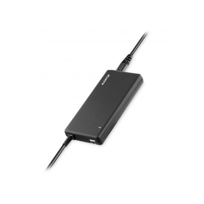 Univerzálny adaptér pre notebooky so 16 výmennými konektormi a USB, 90W