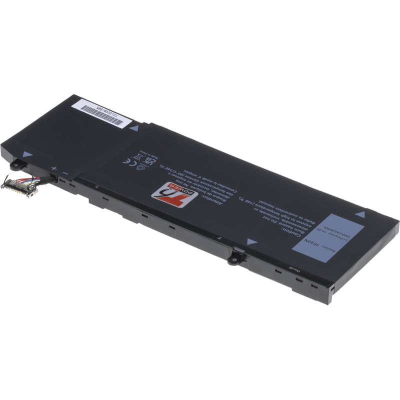 Batéria T6 Power pre Dell Alienware M15, M17, G5 5590, G7 7590, 7790, 3940mAh, 60Wh, 4cell, Li-pol