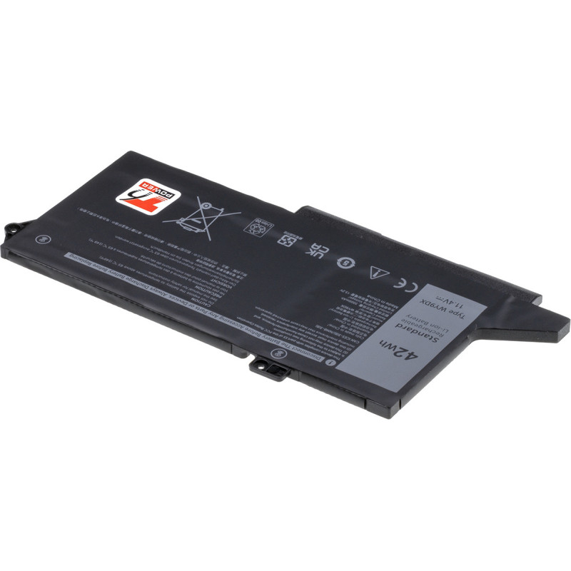 Batéria T6 Power Dell Latitude 5420, 5520, Precision 3560, 3680mAh, 42Wh, 3cell, Li-pol