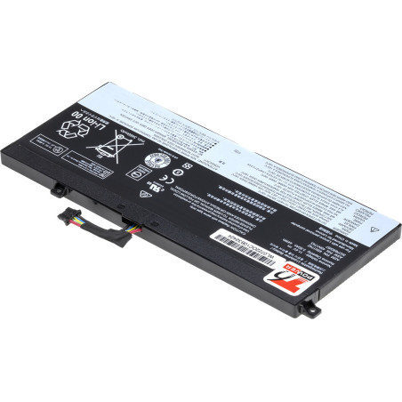 Batéria T6 Power Lenovo ThinkPad T550, T560, W550, P50, internal, 3900mAh, 44Wh, 3cell, Li-pol