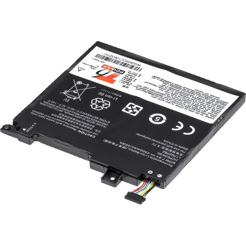 Batéria T6 Power pre Lenovo V330-14IKB, V330-14ARR, V130-14IKB, 4950mAh, 38Wh, 2cell, Li-pol