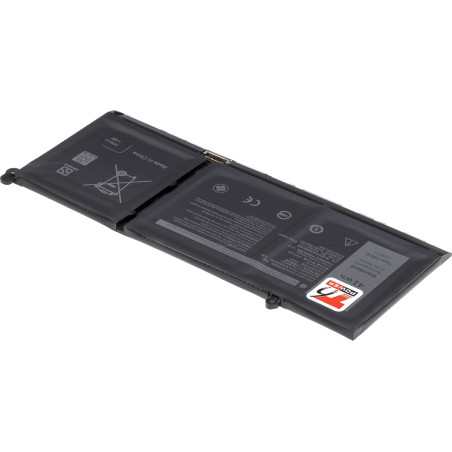 Batéria T6 Power Dell Latitude 3320, 3420, Inspiron 3515, Vostro 3515, 3640mAh, 41Wh, 3cell, Li-pol