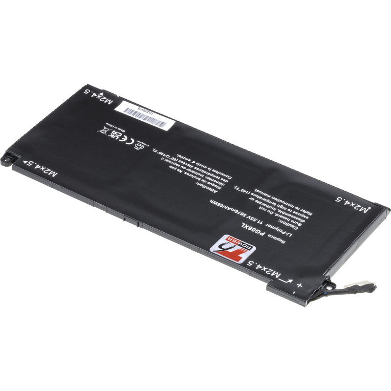 Batéria T6 Power pre HP Omen 15-dh0000, Omen 15-dh1000, 5676mAh, 66Wh, 6cell, Li-pol