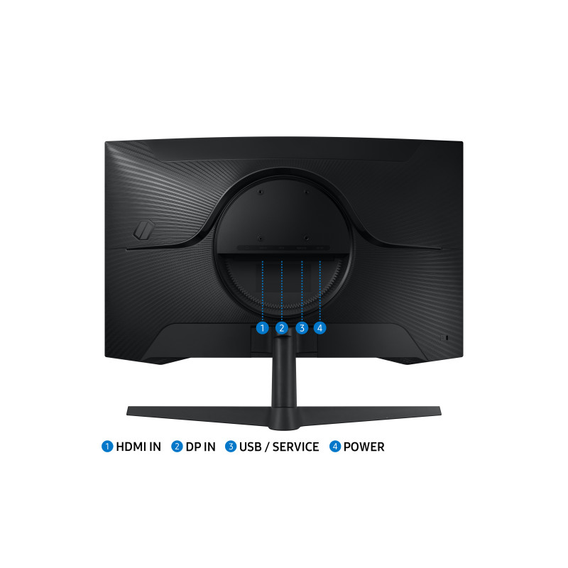 Samsung Odyssey/G55C/27"/VA/QHD/165Hz/1ms/Black/2R