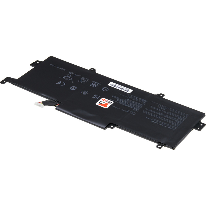 Batéria T6 Power Asus ZenBook UX330UA, 4940mAh, 57Wh, 3cell, Li-pol