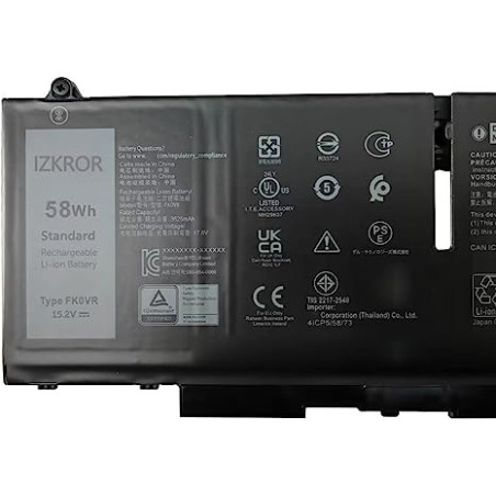 Dell Batéria 4-cell 58W/HR LI-ON pre Latitude 5330, 5430, 5530, 7330, 7430, 7530, Procision 3570