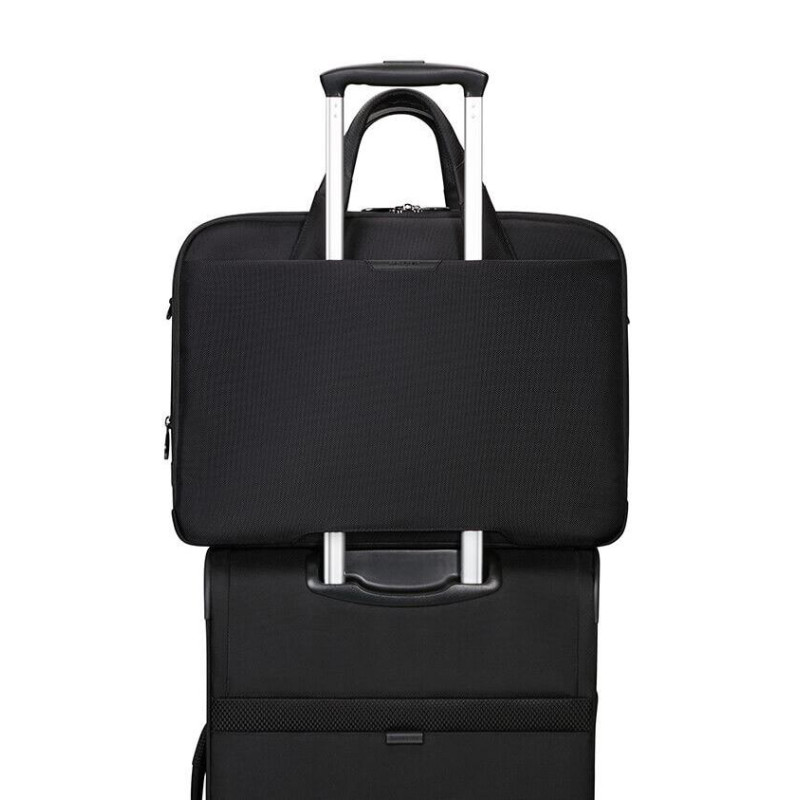 Samsonite PRO-DLX 6 Bailhandle 17.3" EXP Black