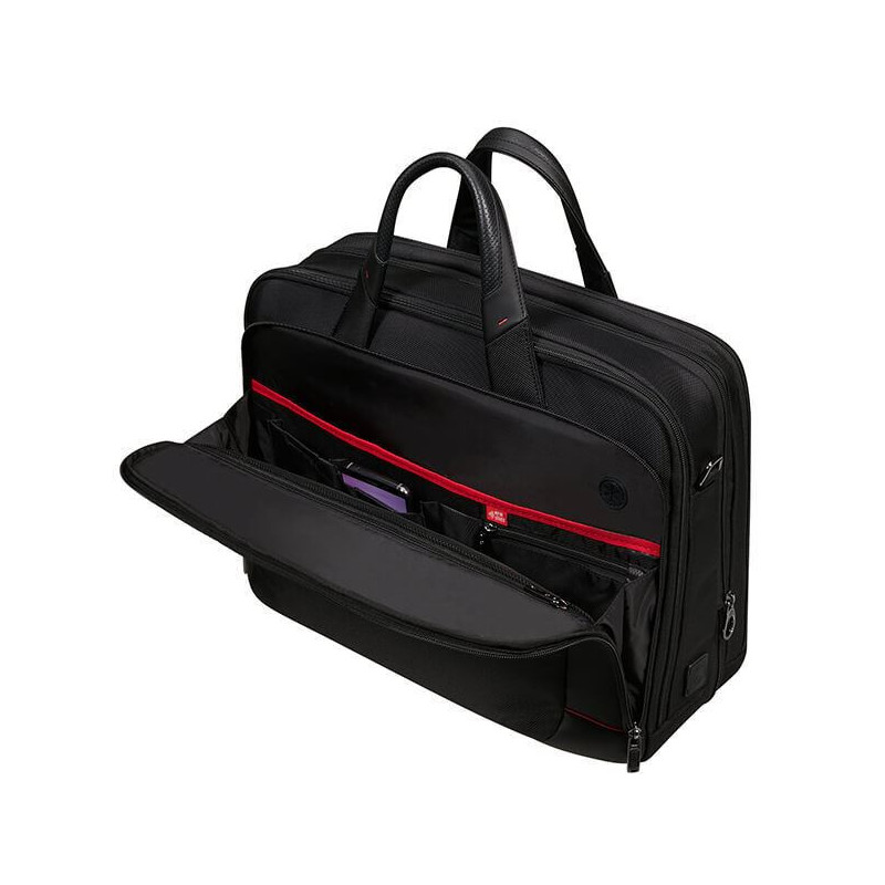 Samsonite PRO-DLX 6 Bailhandle 17.3" EXP Black