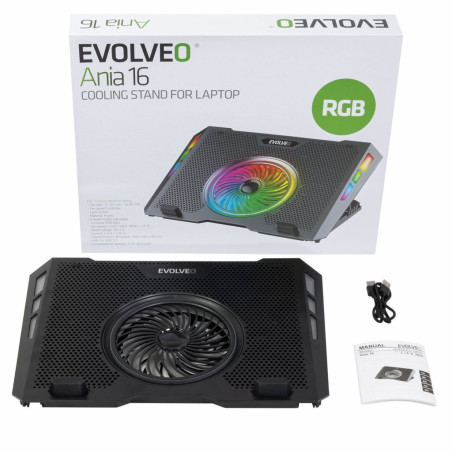 EVOLVEO Ania 16, chladiaci podstavec pre notebook