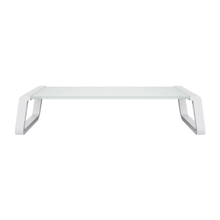 TRUST MONTA GLASS MONITOR STAND WHT