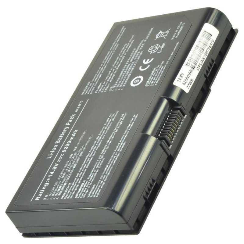 Batéria 14,8V 5200mAh pre ASUS F70SL, G71G, M70SA, N70, N90, X71Q